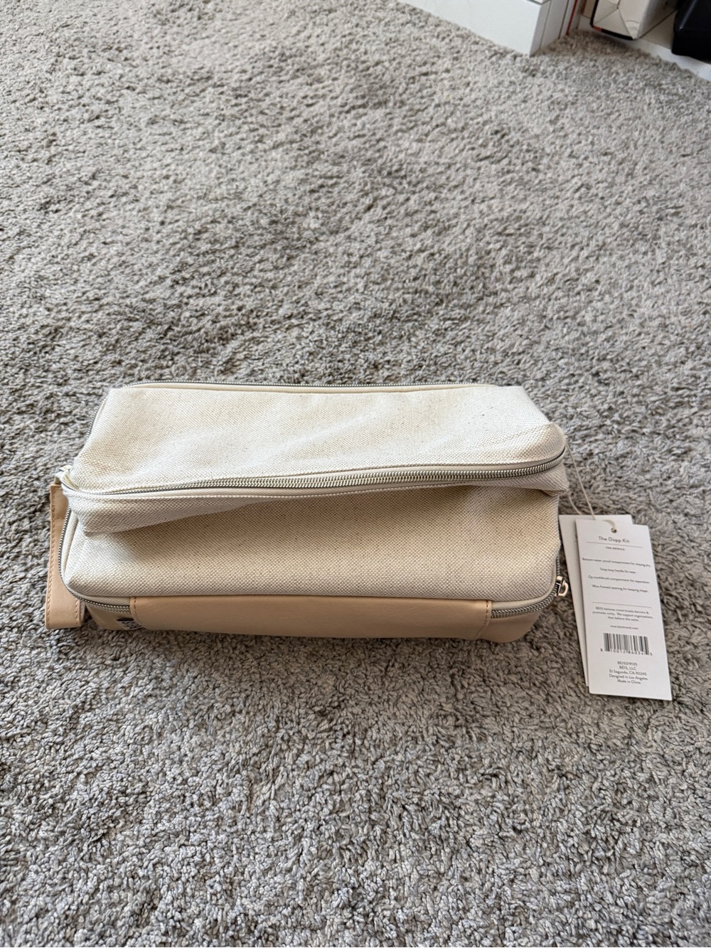 BEIS Cream Canvas and Faux Leather sooo kit - Picture 2 of 6